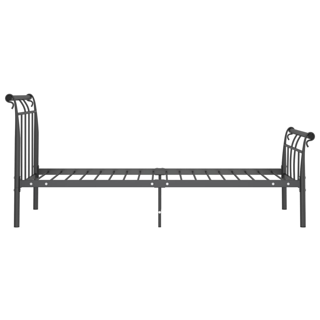 Giroletto Nero In Metallo 90x200 cm - Image 3