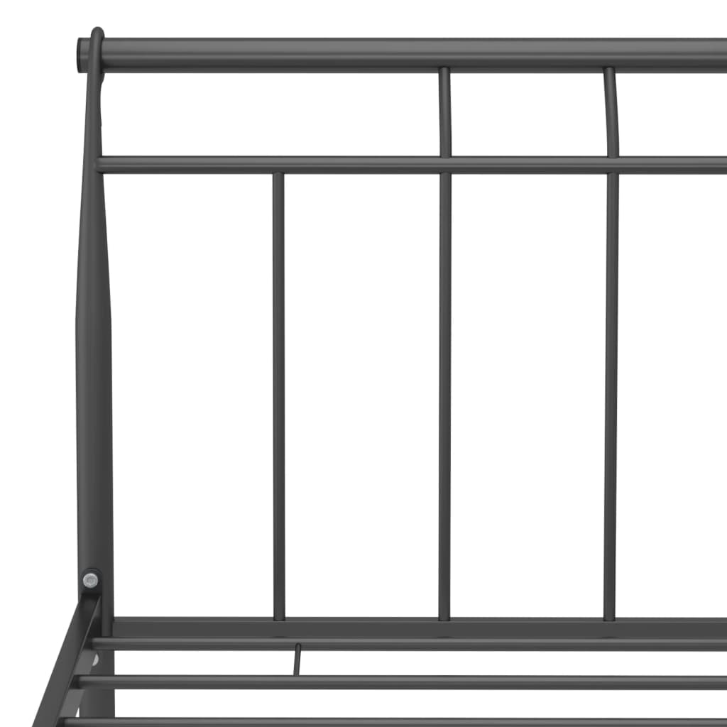Giroletto Nero In Metallo 90x200 cm - Image 5