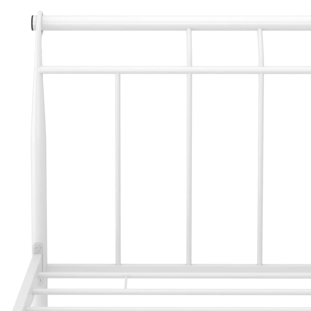 Giroletto Bianco In Metallo 180x200 cm - Image 5
