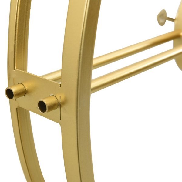 Orologio Da Parete Oro 52 Cm In Ferro - Image 4
