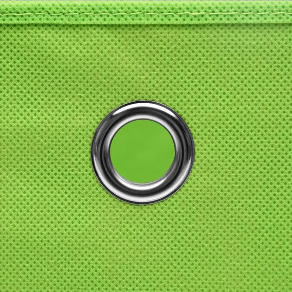 Contenitori Con Coperchi 4 Pz 28x28x28 Cm Verde - Image 5
