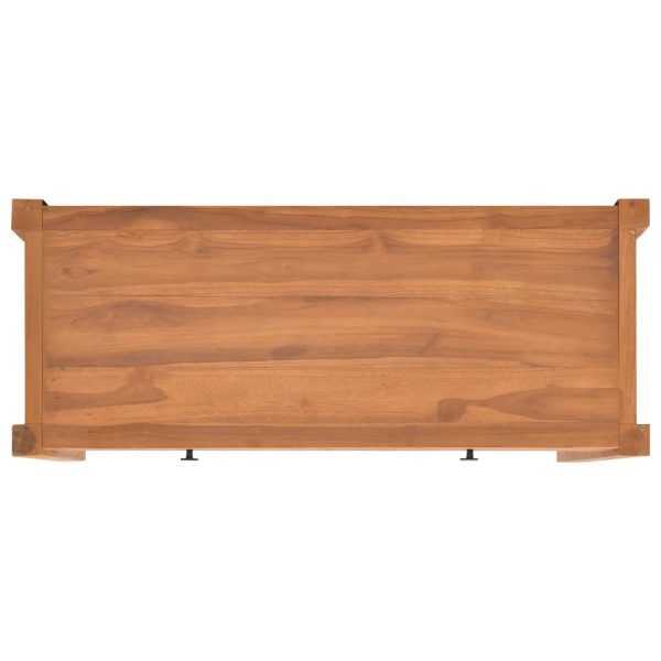 Mobile Tv 100x40x45 Cm In Legno Di Teak - Image 6