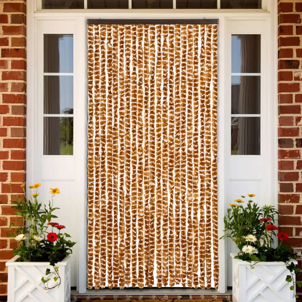 Zanzariera Ocra E Bianco 90x220 Cm Ciniglia