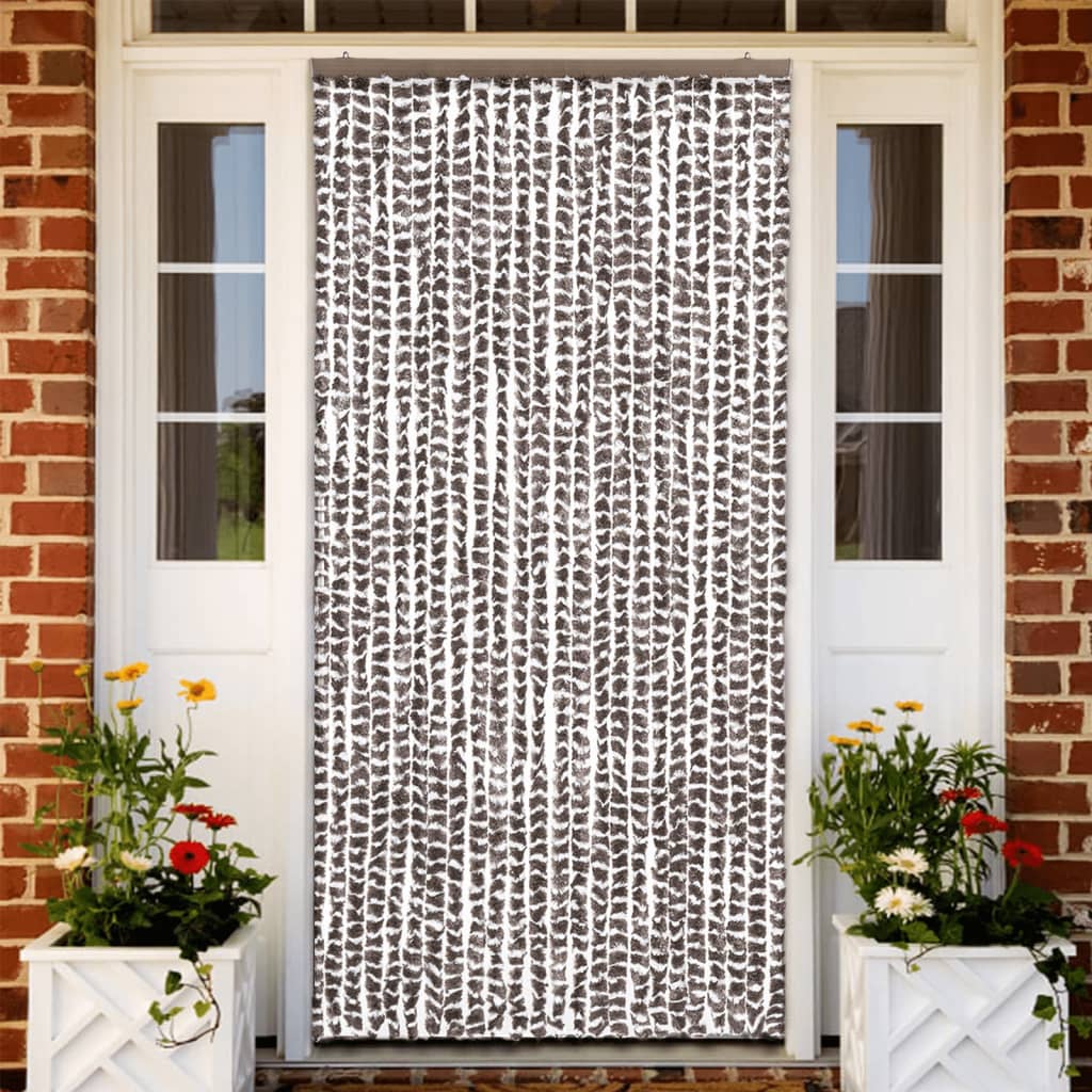 Zanzariera Grigio Talpa E Bianco 100x220 Cm Ciniglia