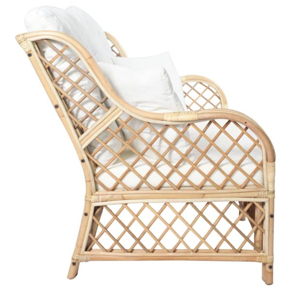 Divano A 2 Posti In Rattan - Image 3