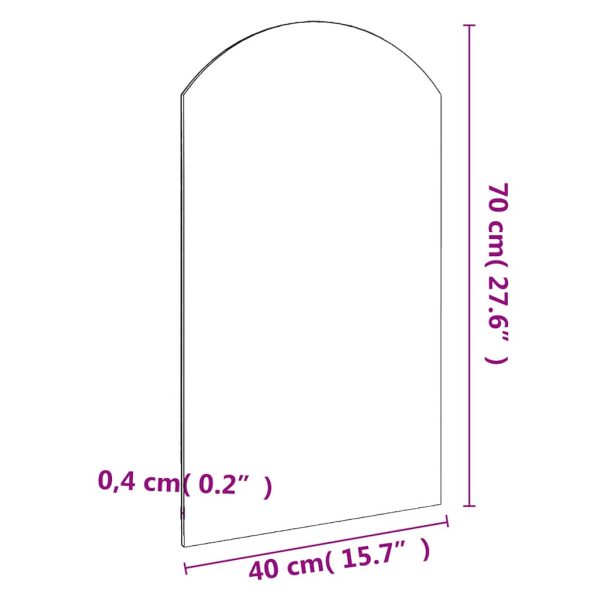 Specchio 70x40 Cm In Vetro - Image 6