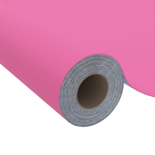 Pellicola Autoadesiva Per Mobili Rosa Lucido 500x90 Cm In Pvc - Image 3