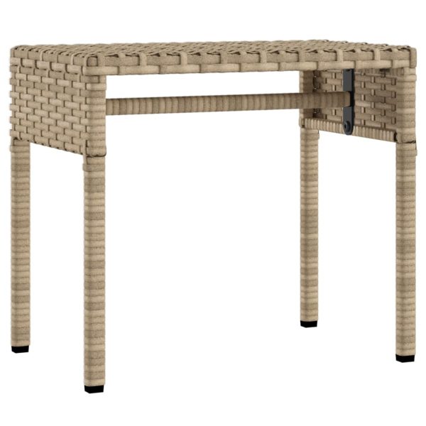 Lettini Prendisole 2 Pz Con Baldacchino E Tavolino Polyrattan - Image 5