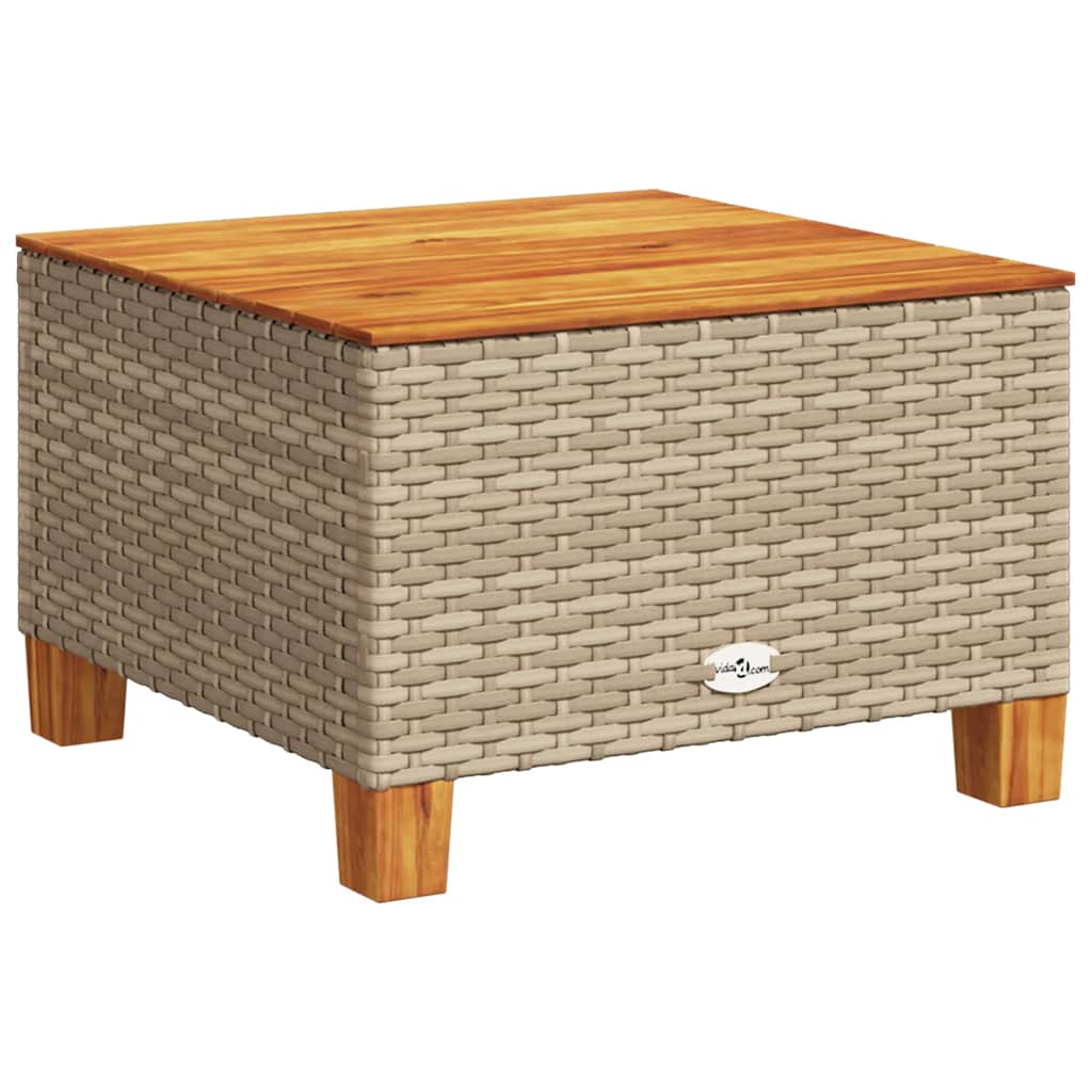 Set Divano Da Giardino 6 Pz Con Cuscini Beige In Polyrattan - Image 5