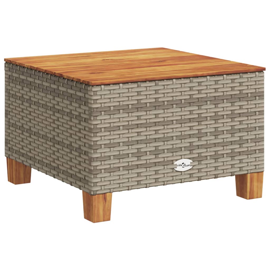 Set Divani Da Giardino 7 Pz Con Cuscini Grigio In Polyrattan - Image 5