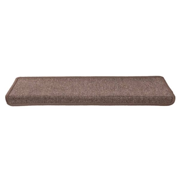 Tappetini Per Scale 15 Pz 65x21x4 Cm Marroni - Image 4