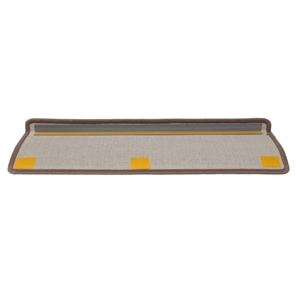 Tappetini Per Scale 15 Pz 65x21x4 Cm Marroni - Image 5
