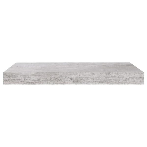 Scaffale A Parete Grigio Cemento 50x23x3,8 Cm In Mdf - Image 4