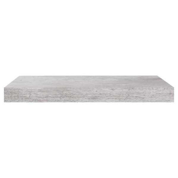Scaffali A Parete 4 Pz Grigio Cemento 50x23x3,8 Cm In Mdf - Image 5