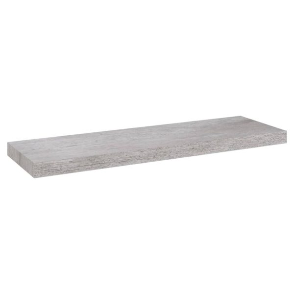 Scaffali A Parete 4 Pz Grigio Cemento 80x23,5x3,8 Cm In Mdf - Image 4