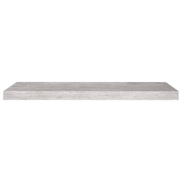 Scaffali A Parete 4 Pz Grigio Cemento 80x23,5x3,8 Cm In Mdf - Image 5