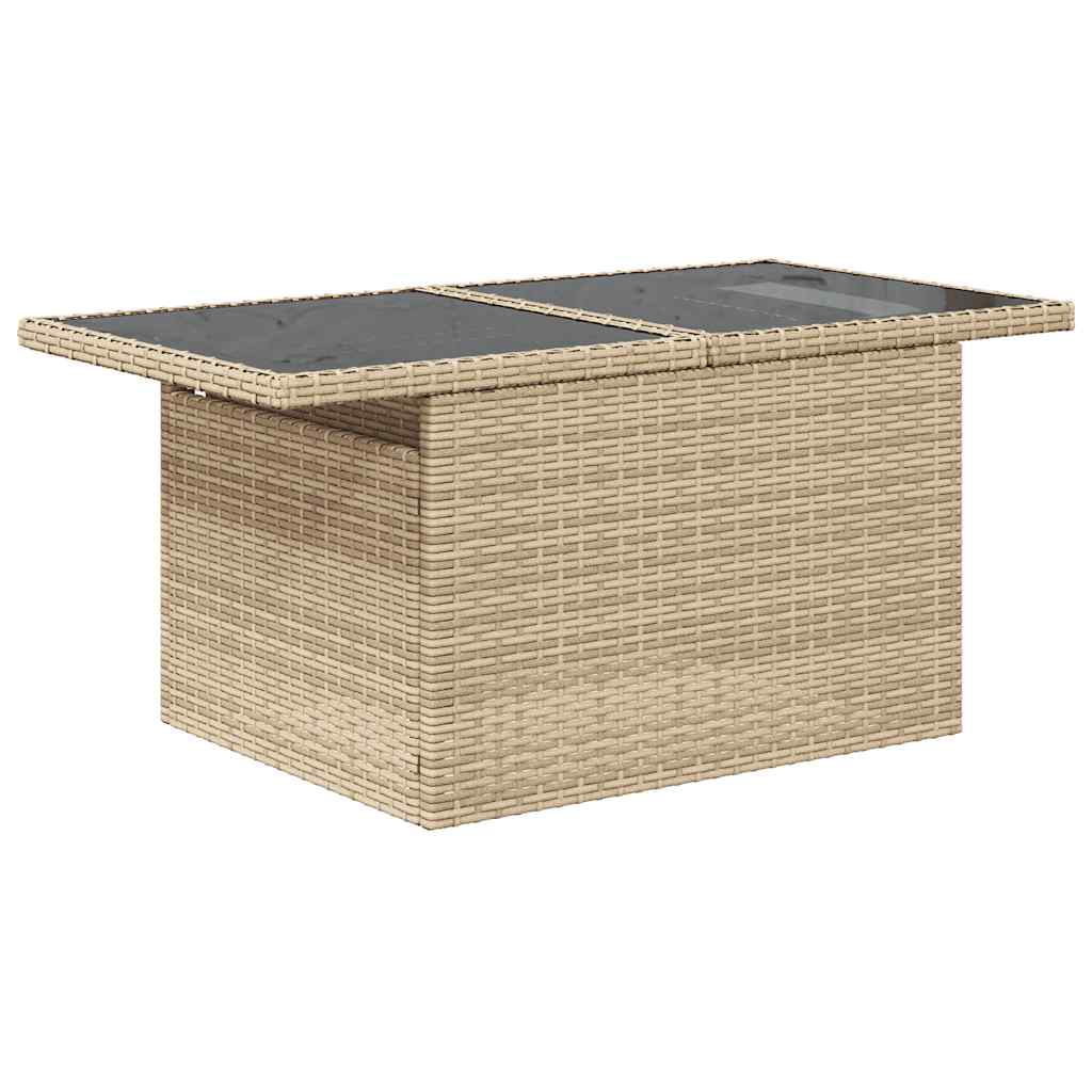 Set Divano Da Giardino 8 Pz Con Cuscini Beige In Polyrattan - Image 5