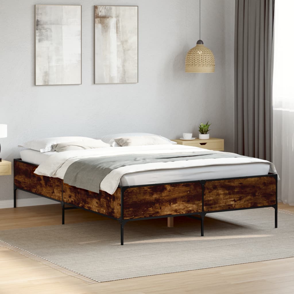 Giroletto Rovere Fumo 120x200 Cm In Legno Multistrato Metallo