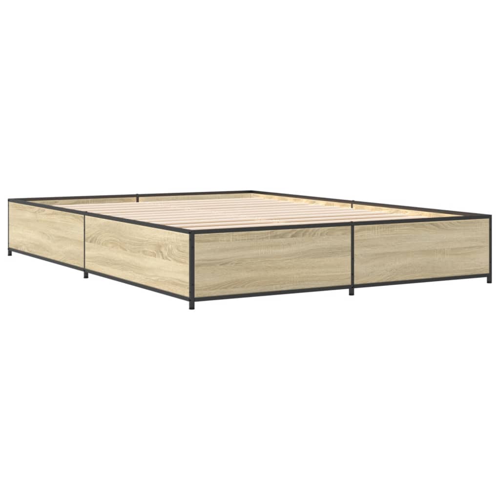 Giroletto Rovere Sonoma 120x200 Cm In Legno Multistrato Metallo - Image 6