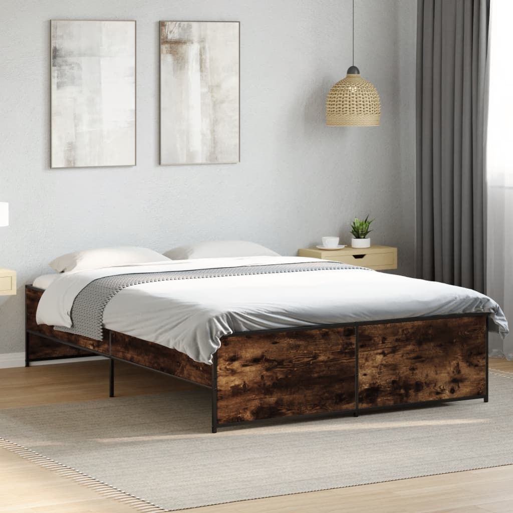 Giroletto Rovere Fumo 120x200 Cm In Legno Multistrato Metallo