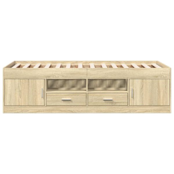 Divano Letto Con Cassetti Senza Materasso 75x190 cm - Image 4
