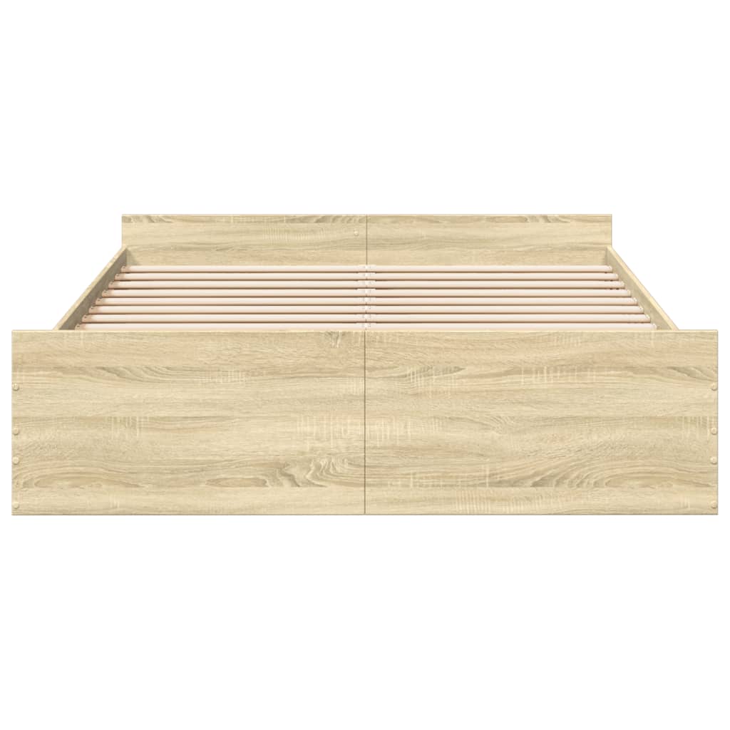 Giroletto Cassetti Rovere Sonoma 150x200 Cm Legno Multistrato - Image 4