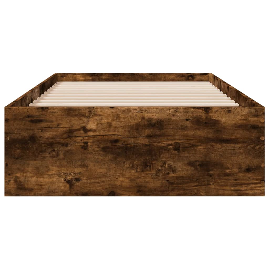 Giroletto Con Cassetti Rovere Fumo 75x190 Cm Legno Multistrato - Image 4