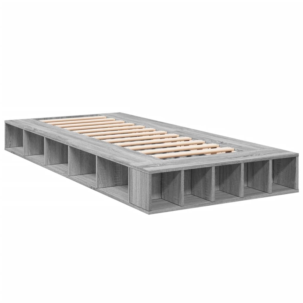 Giroletto Grigio Sonoma 90x200 Cm In Legno Multistrato - Image 3