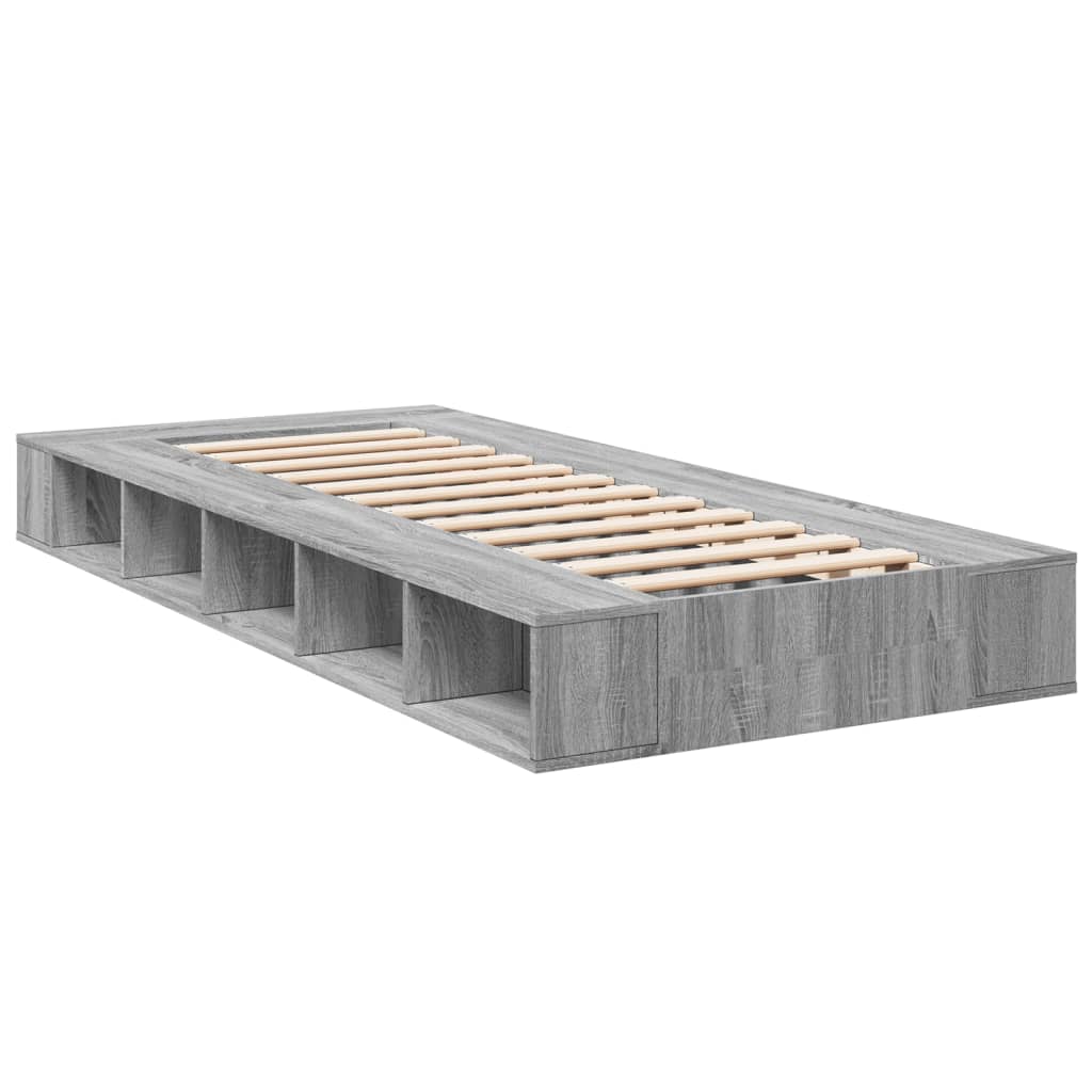 Giroletto Grigio Sonoma 90x200 Cm In Legno Multistrato - Image 6