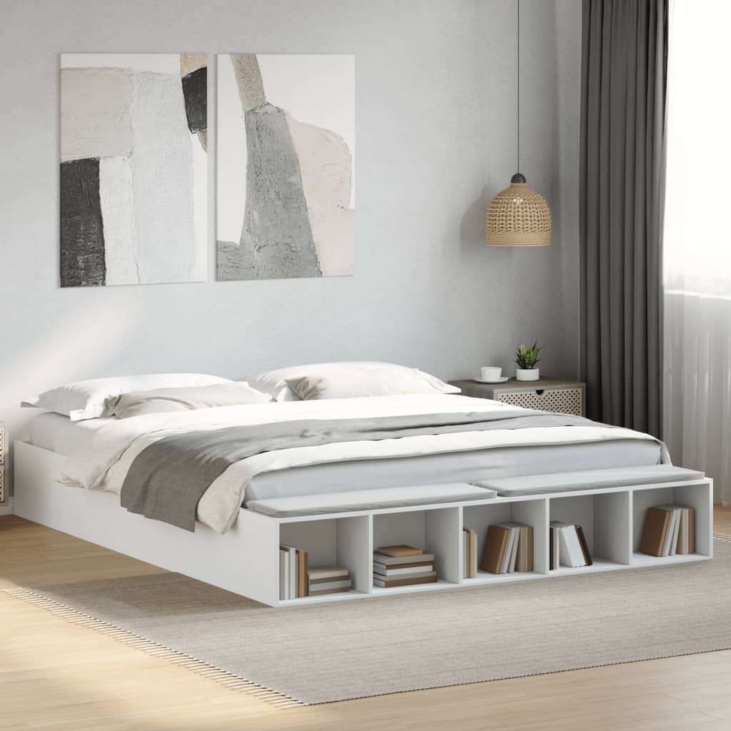 Giroletto Bianco 200x200 Cm In Legno Multistrato