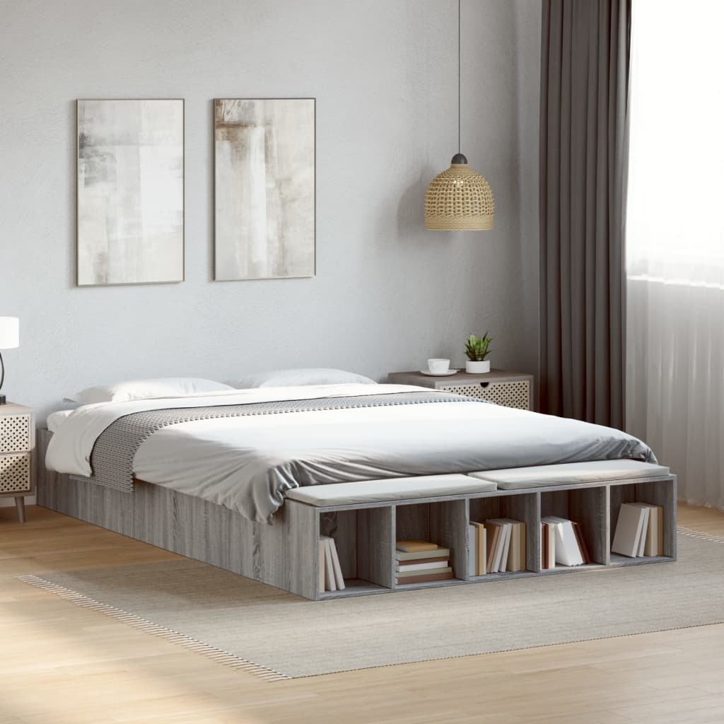 Giroletto Grigio Sonoma 150x200 Cm In Legno Multistrato