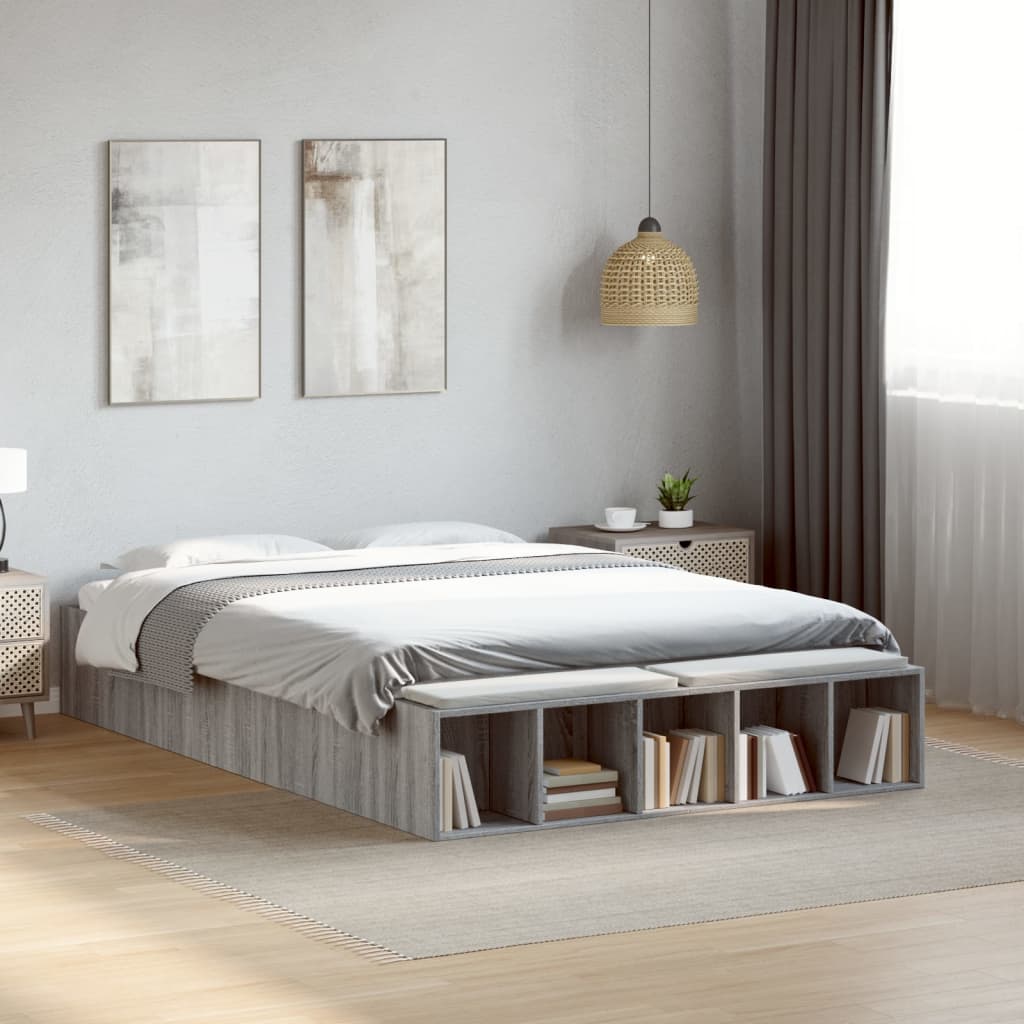 Giroletto Grigio Sonoma 120x200 Cm In Legno Multistrato