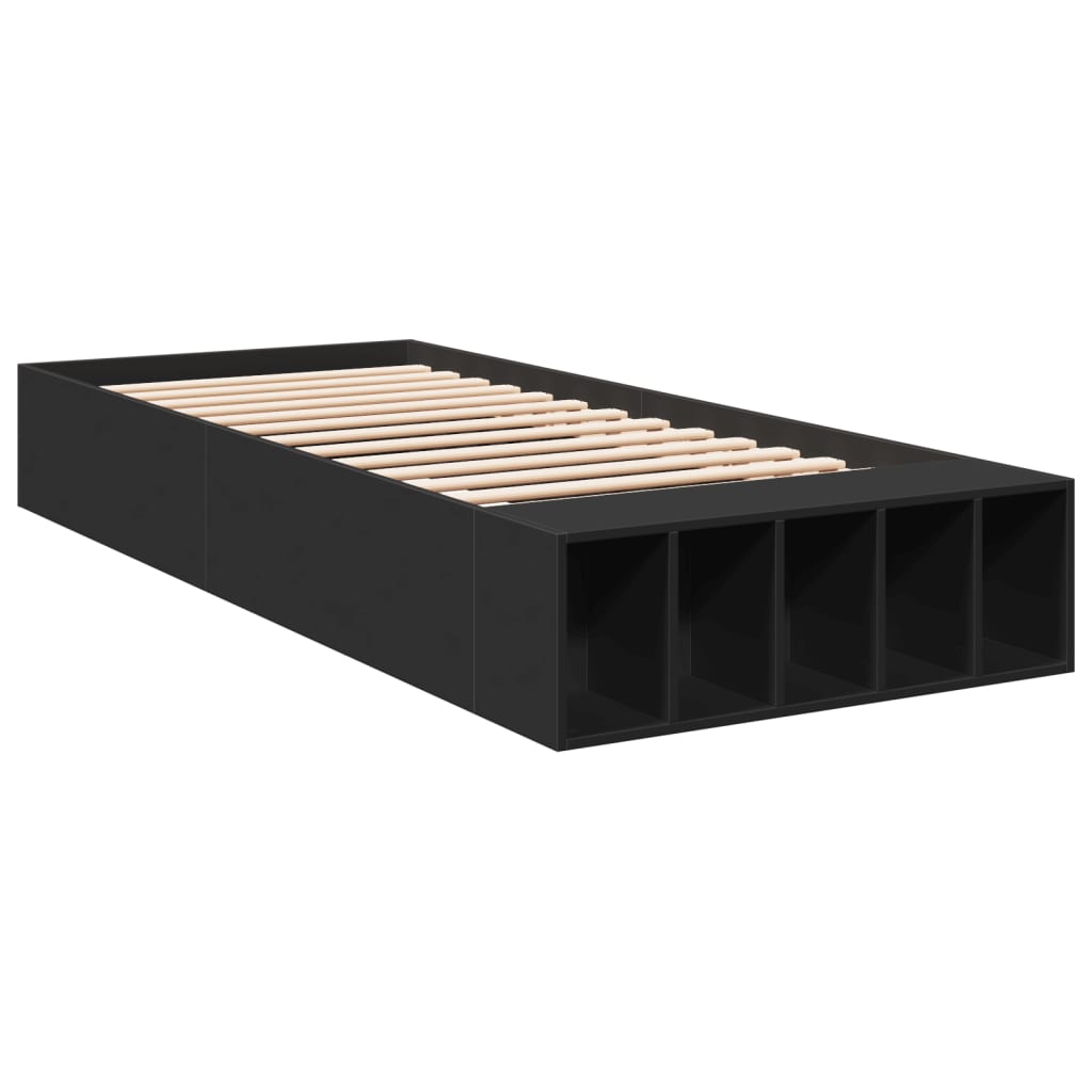 Giroletto Nero 75x190 Cm In Legno Multistrato - Image 3
