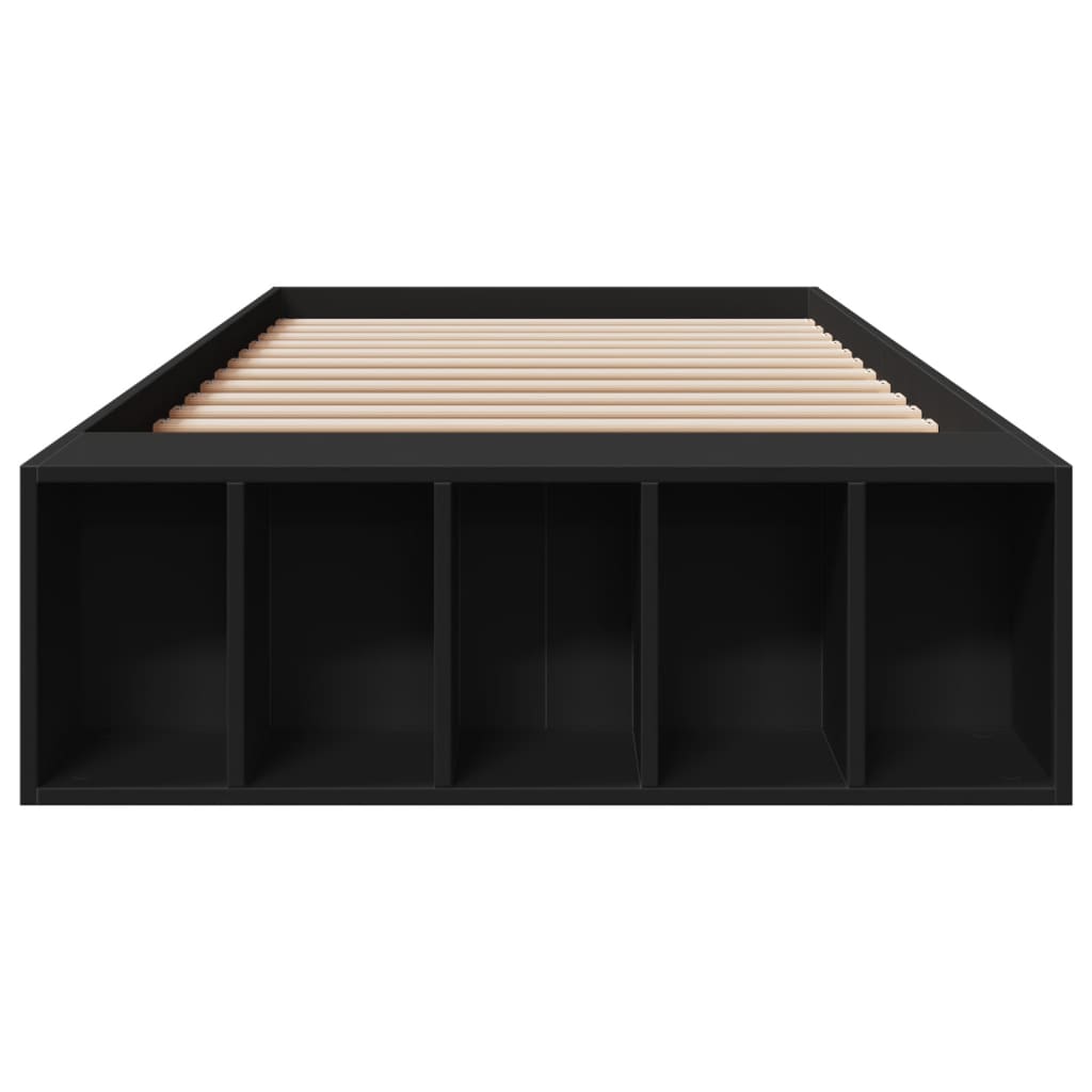 Giroletto Nero 75x190 Cm In Legno Multistrato - Image 4