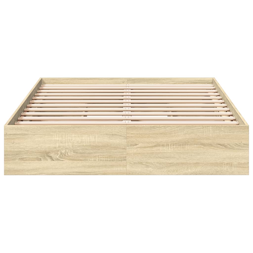 Giroletto Cassetti Rovere Sonoma 120x200 Cm Legno Multistrato - Image 4