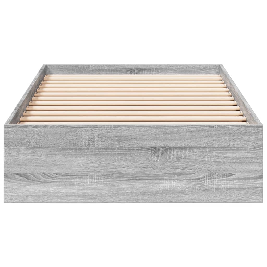 Giroletto Cassetti Grigio Sonoma 75x190 Cm Legno Multistrato - Image 4