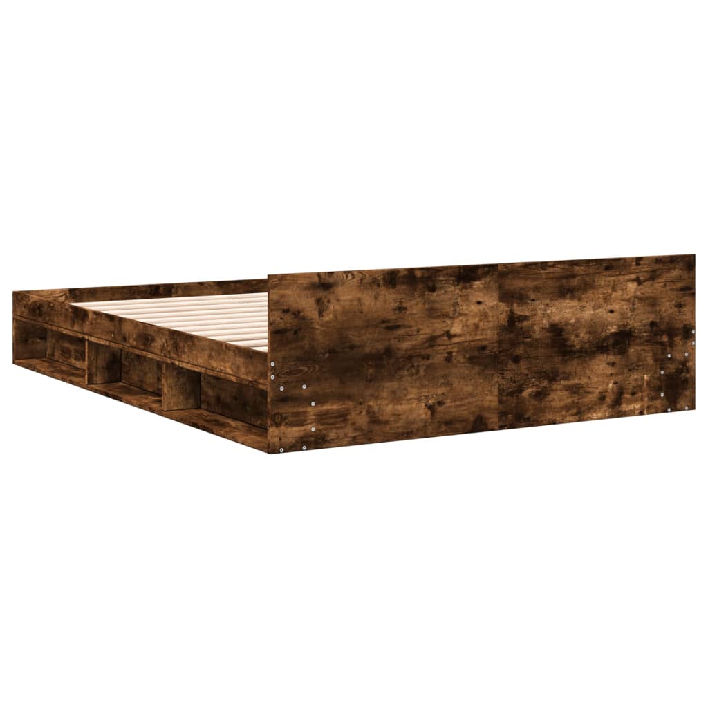 Giroletto Con Cassetti Rovere Fumo 150x200 Cm Legno Multistrato - Image 6