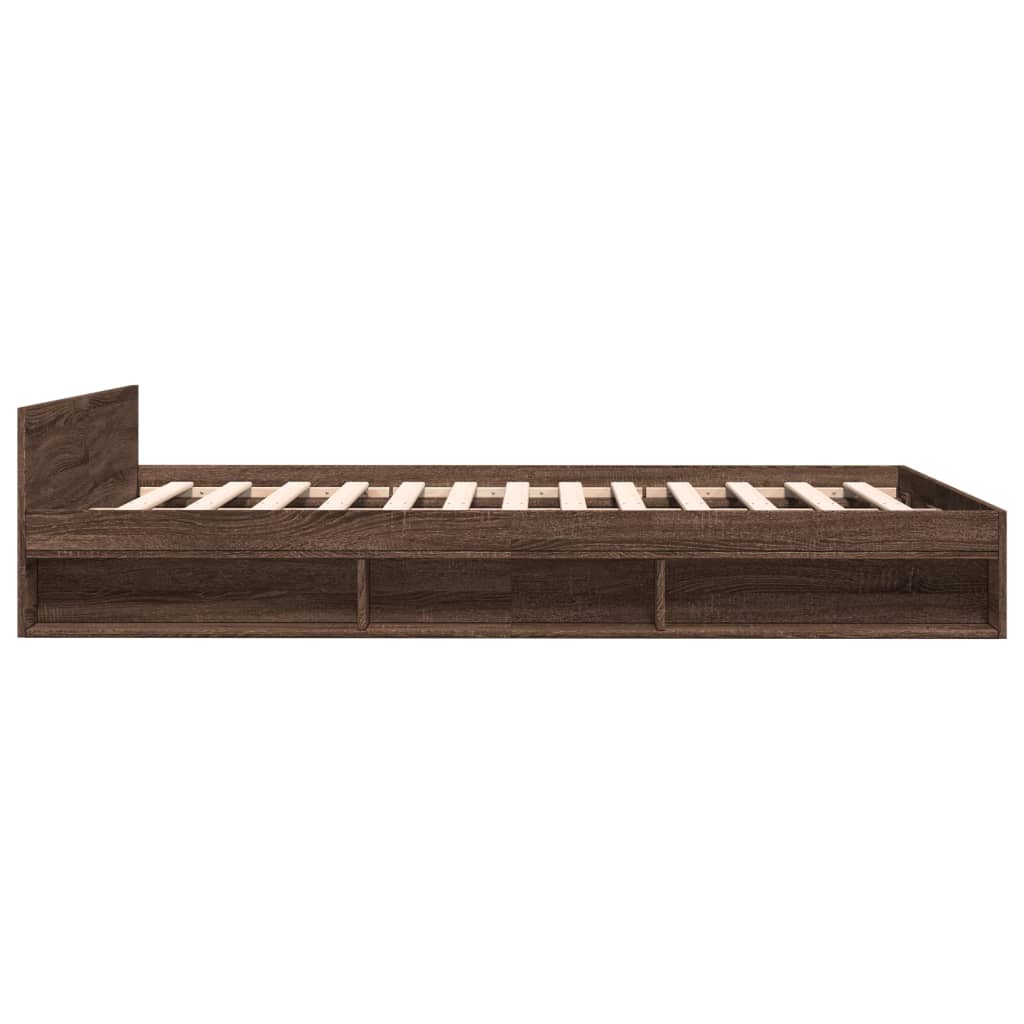 Giroletto Cassetti Rovere Marrone 150x200 Cm Legno Multistrato - Image 5