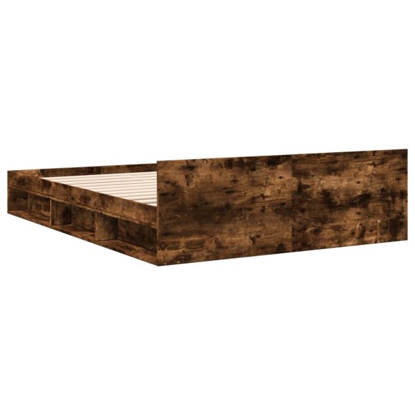 Giroletto Con Cassetti Rovere Fumo 120x190 Cm Legno Multistrato - Image 6