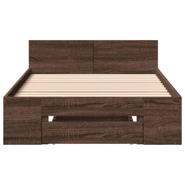 Giroletto Cassetto Rovere Marrone 100x200 Cm Legno Multistrato - Image 4