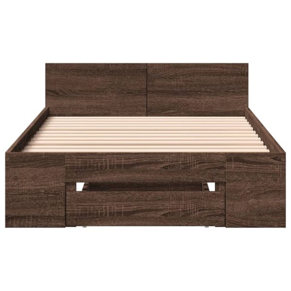Giroletto Cassetto Rovere Marrone 75x190 Cm Legno Multistrato - Image 4