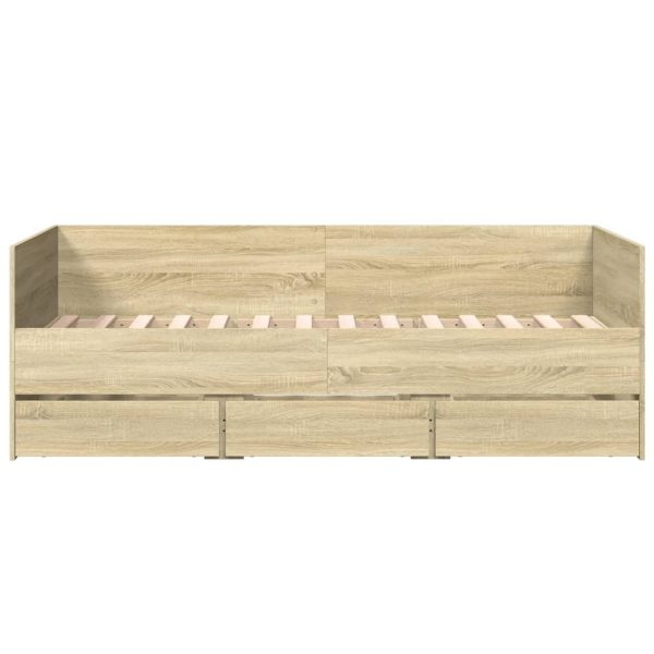 Divano Letto Con Cassetti Senza Materasso 75x190 cm - Image 4