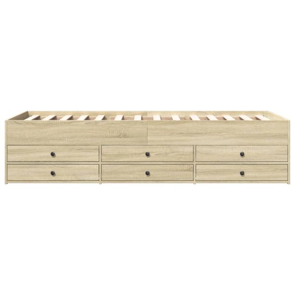 Divano Letto Con Cassetti Senza Materasso 100x200 cm - Image 4