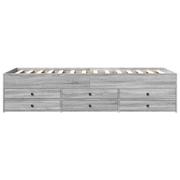 Divano Letto Con Cassetti Senza Materasso 100x200 cm - Image 4