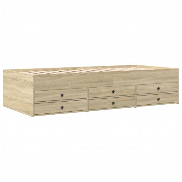 Divano Letto Con Cassetti Senza Materasso 90x200 cm - Image 3