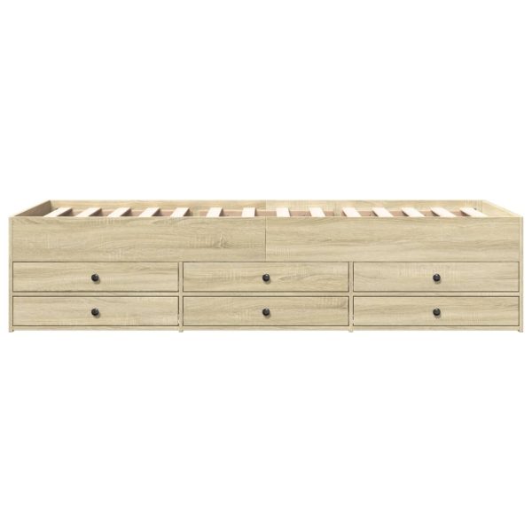 Divano Letto Con Cassetti Senza Materasso 90x200 cm - Image 4