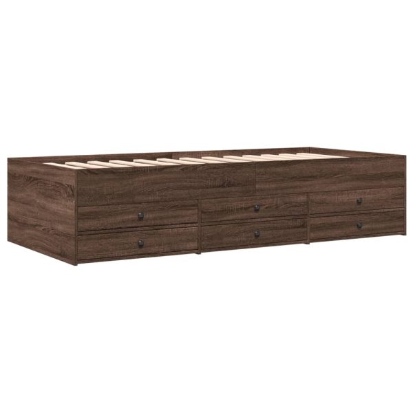 Divano Letto Con Cassetti Senza Materasso 75x190 cm - Image 3