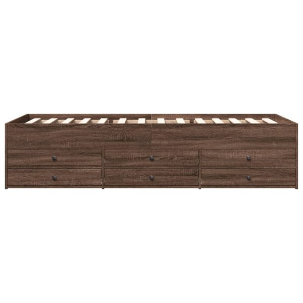 Divano Letto Con Cassetti Senza Materasso 75x190 cm - Image 4