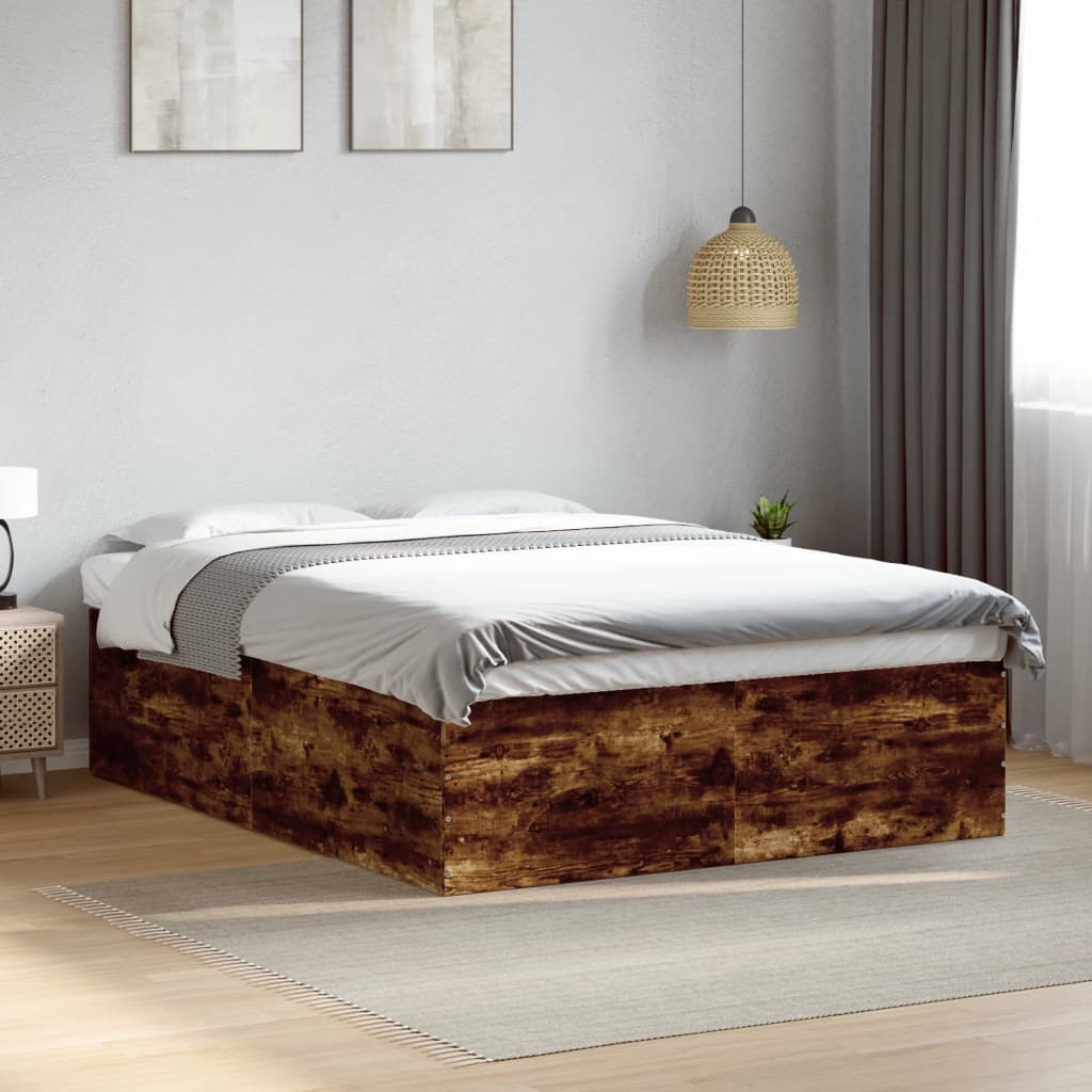 Giroletto Rovere Fumo 160x200 Cm In Legno Multistrato
