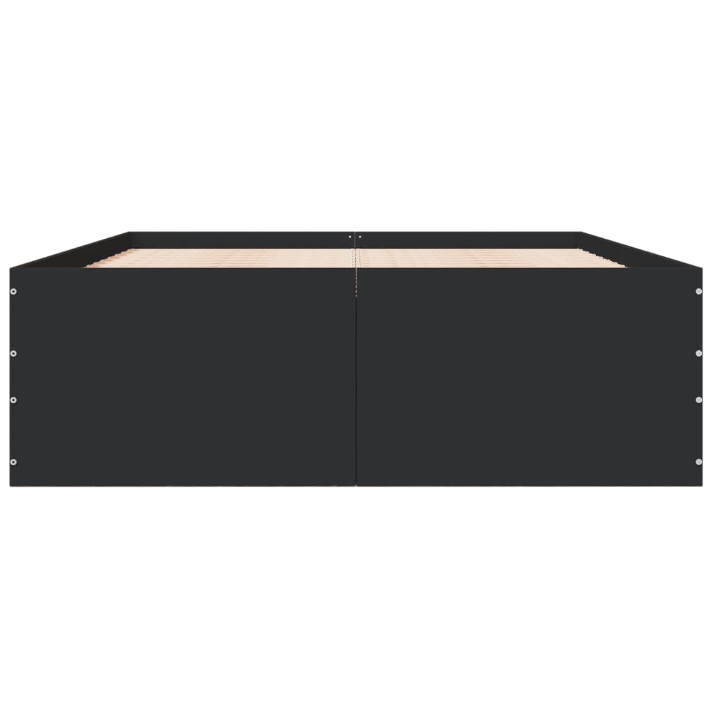 Giroletto Nero 140x200 Cm In Legno Multistrato - Image 4